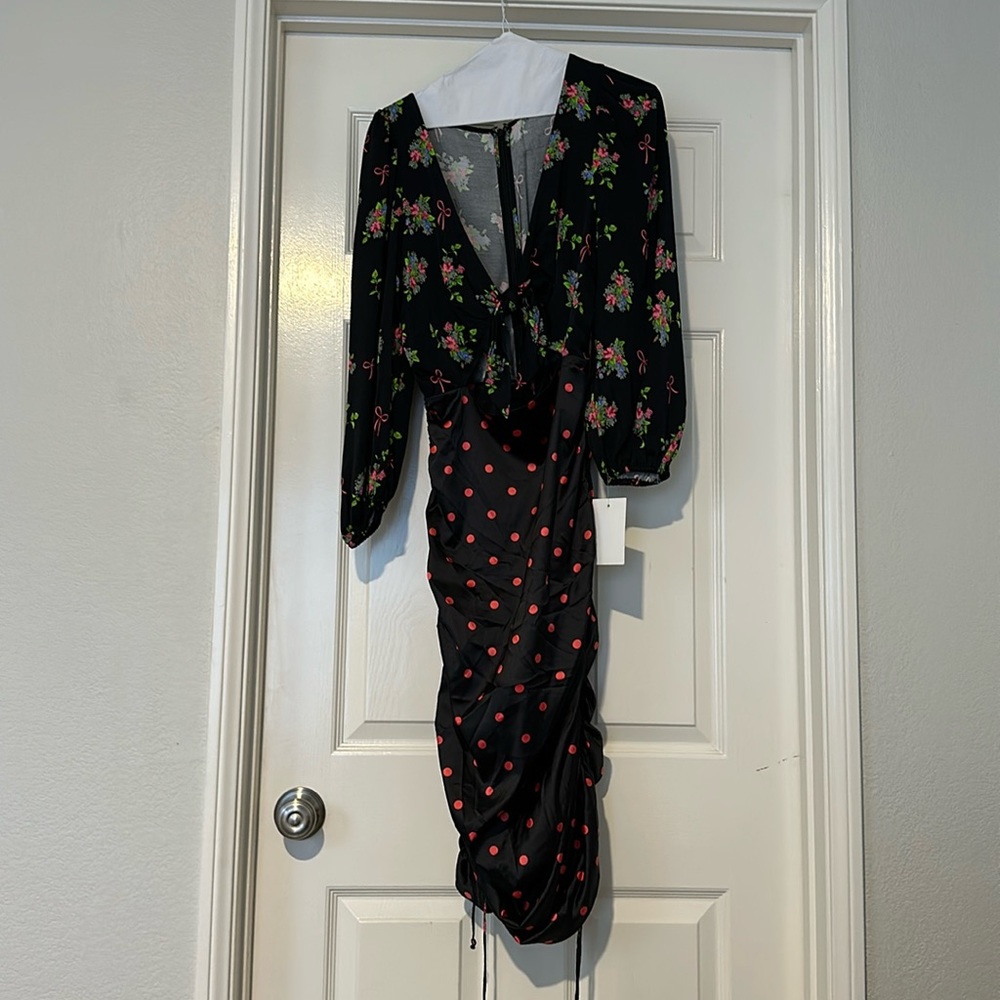 Black midi dress with cutout - For Love and Lemons